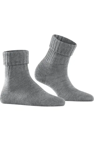 Burlington Plymouth damessokken - (dark grey)