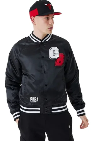 New Era Team Logo Chicago Bulls Satin Bomber Jack 60424454 - Kleur - Maat L