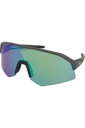 Alpina Zonnebrillen Sonic HR Q-Lite Midnight Grey Matt/Green Mirror