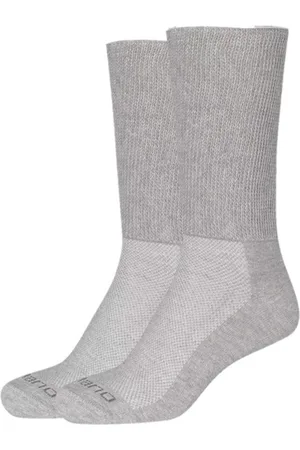 Camano Super soft 2 PACK 35/38 L.Grijs Diabetis sokken zonder elastiek met speciale mesh voor hoge wreef en Naadloos