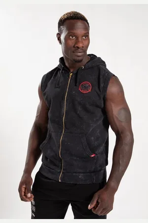 Gorilla Wear Silverdale Mouwloze Hoodie - - 2XL