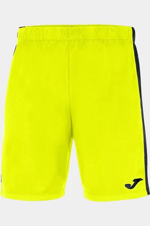Joma Maxi Short Kinderen - Fluogeel / Zwart | Maat: 152