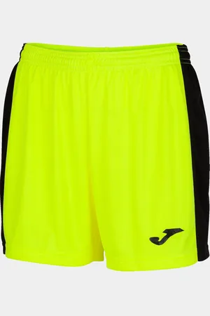 Joma Maxi Short Dames - Fluogeel / Zwart | Maat: XL