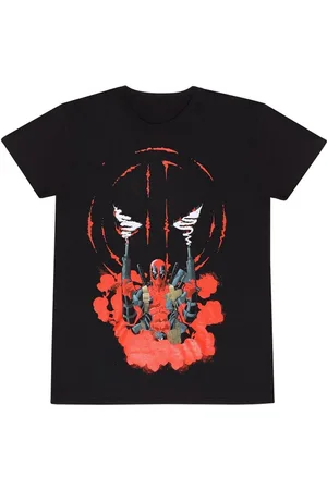 DEADPOOL Smoking T-shirt L Katoen Heren - Disney, Fan merch, Film, Marvel, TV-series