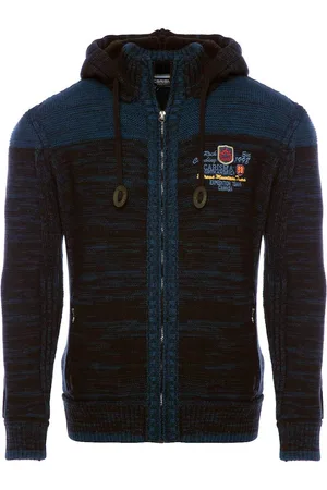 Carisma Premium Casual Gebreid Heren Vest Met Rits En - M