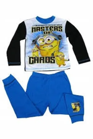 Minions Pyjama - - Minion Masters of Chaos pyama - maat 104/110