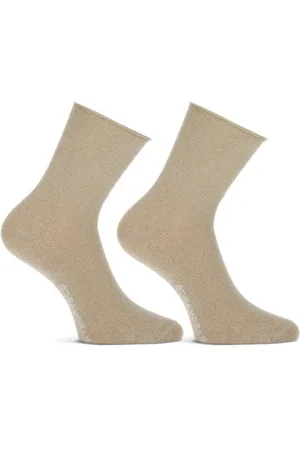 Marcmarcs 2-pack dames glitter sokken - Luxe viscose Lurex sokken - 42
