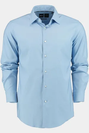 HUGO BOSS BOSS Black Business hemd lange mouw P-HANK-kent-C1-222 10241343 0 50503356/451