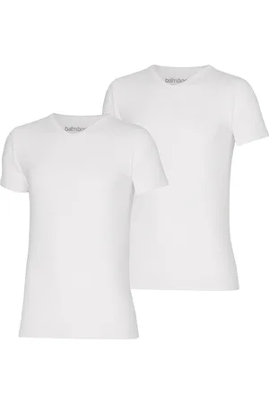 Apollo Bamboe T-shirt heren met V-hals - 2-Pak - - Maat XXL - Heren T-shirt - Ondershirt heren - t shirt heren