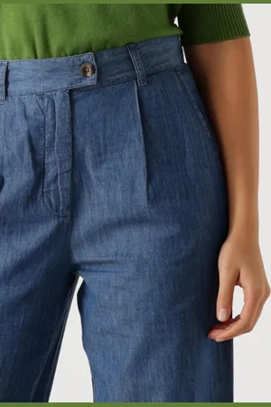 Minus Straight Leg Pants Jeans Dames - Broek - - Maat 36