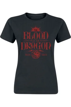 Game of Thrones House of the Dragon - Blood Of The Dragon Runs Thick T-shirt L