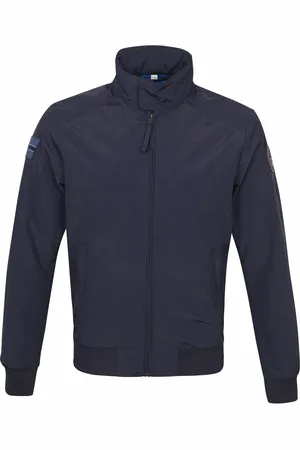 Napapijri Jas Agard Donkerblauw - Maat XXL - Heren - Tussenjas