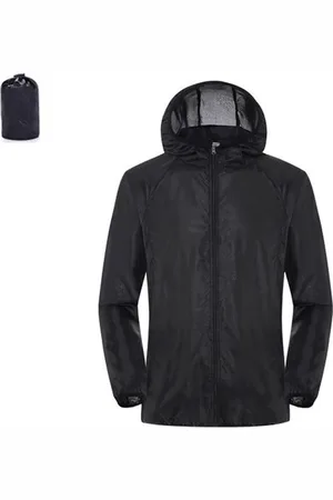 WiseGoods Luxe Regenjas Incl Opbergzak - Regen Jack - Regenponcho - Regen Jas - Regenkleding - Kleding Outdoor - Jas - L