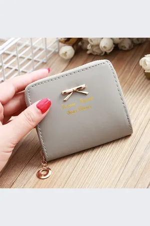 WiseGoods Luxe Mini Dames Portemonnee - Portemonnees Vrouw - Portemonee Vrouwen - Kaarthouder - Portefeuille - Pasjeshouder