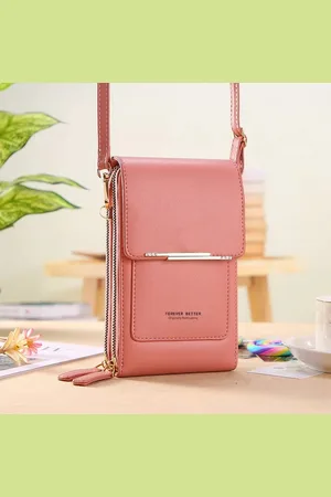 WiseGoods Luxe Crossbody Telefoontas & Touchscreen Dames - Crossbodytassen - Crossbodytas - Schoudertas - Telefoontasje