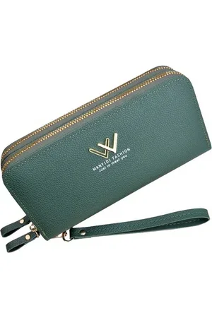 WiseGoods Luxe Lange Dames Portemonnee - Portemonnees - Portemonee Vrouwen - Kaarthouder - Portefeuille Vrouw - Pasjeshouder