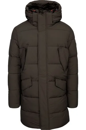 save the duck Jas Wilson Bruin - Maat XL - Heren - Winterjassen