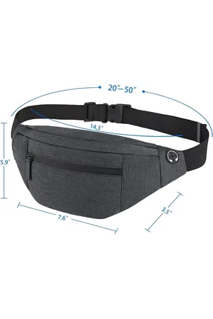 WiseGoods Premium Crossbody Fanny Pack - Crossbodytassen - Crossbodytas - Heuptas - Heuptassen - Heuptasje - Tasje - Tas