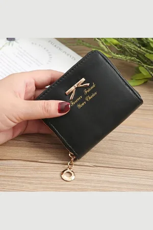 WiseGoods Luxe Mini Dames Portemonnee - Portemonnees Vrouw - Portemonee Vrouwen - Kaarthouder - Portefeuille - Pasjeshouder