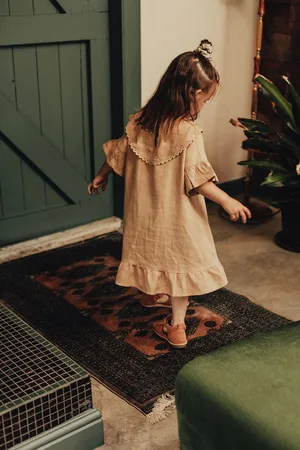 baje studio Susan jurk peach| Baje 74-80