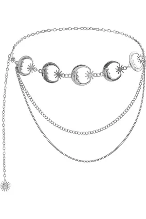 WiseGoods Premium Tailleriem Maan Dames - Damesriem - Riem Vrouw- Riemen Vrouwen - Dameskleding - Kleding Accessoires