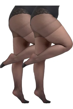 MS Mode Accesoires 2-pack 3D Super stretch panty 20 denier