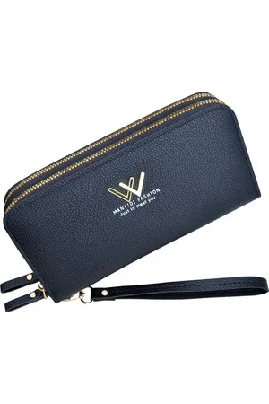 WiseGoods Luxe Lange Dames Portemonnee - Portemonnees - Portemonee Vrouwen - Kaarthouder - Portefeuille Vrouw - Pasjeshouder