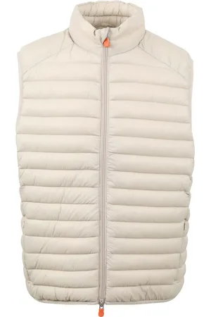 save the duck Bodywarmer Adam Lichtbeige - Maat XL - Heren - Bodywarmers