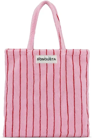 Bongusta Naram collectie - Totebag - Draagtas - Pink & Ski Patrol (roze en rood)