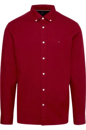 Tommy Hilfiger Overhemd 33307 - Twill Rouge