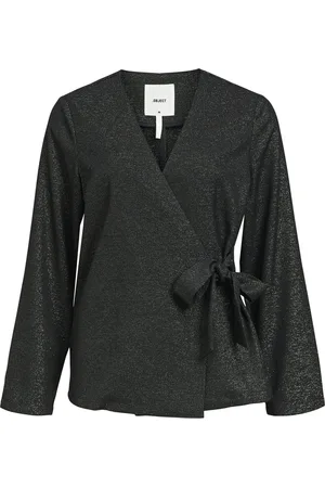 Object Object Blazer Objevellyn Lisa Ls Re Blazer E Wi 3 23046293 Black/glitter Dames Maat - W42