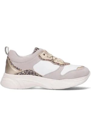 Apples & Pears B0010045 Lage sneakers - Leren Sneaker - Meisjes - Wit - Maat 39
