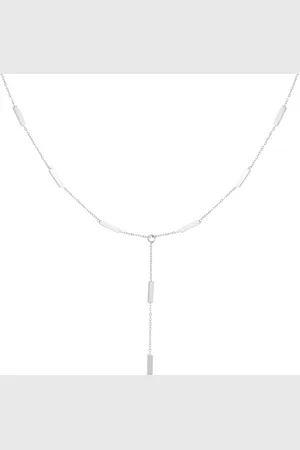 Yehwang Zilveren Ketting Met Tubes - - Sieraad - Sieraden - Cadeau - Cadeautip - Feestdagen