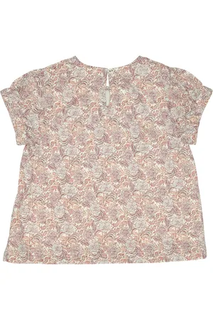 baje studio Meisjes blouse Victoria lila | 110-116