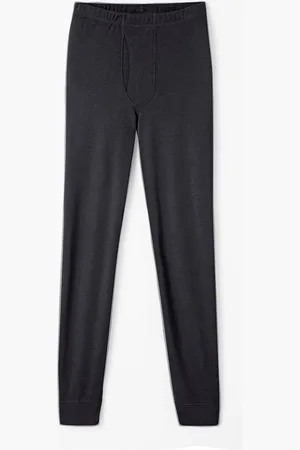 Damart Lange klassiek gebreide legging met opengewerkte details Thermolactyl - Heren - - (94-101) L