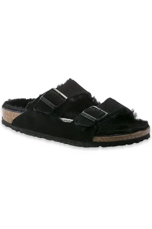 Birkenstock Arizona Lamsvel Suede Smal Voetbed - 752663 - Maat 45