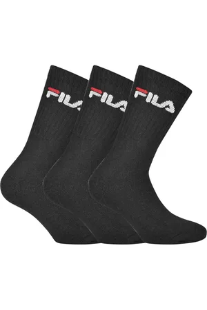 Fila Tennis Socks 3-Pack - Zwarte Sportsokken - 35-38