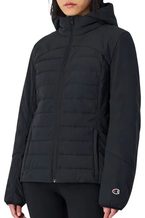 Champion Hooded Polyfilled Jas Dames - Maat L