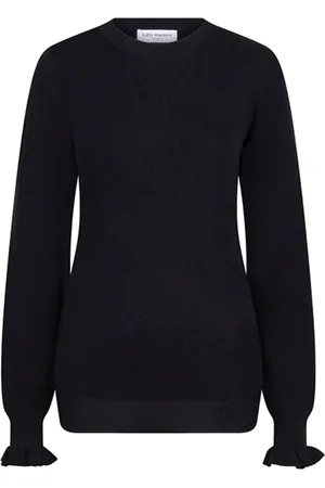 lofty manner Trui Sweater Ilja Pk09 2 600 Black Dames Maat - L