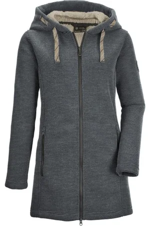 Killtec Dames vest - Gevoerd vest dames - knitted/gebreid - 37640 - aquaverde - maat 36