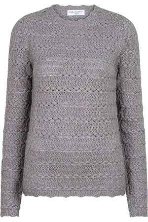 lofty manner Trui Sweater Marla Pk08 550 Grey Dames Maat - XL
