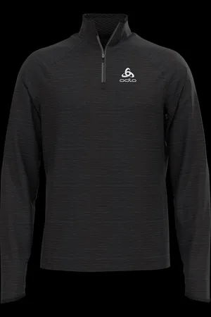 Odlo Midlayer 1/2 Zip Run Warm Heren - Sporttruien - - Mannen