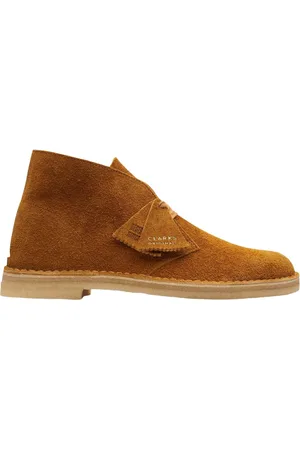 Clarks Veterboot Desert Boot Brown/Orange Su??de
