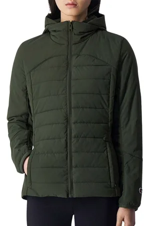 Champion Hooded Polyfilled Jas Dames - Maat L