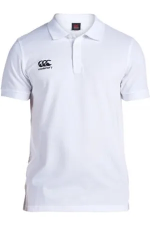 Canterbury Waimak Sr Polo Shirt White - XS
