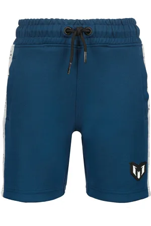 Vingino Messi - korte joggingbroek - Oil Blue - Maat 158/64