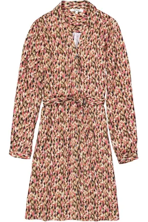 Garcia Dames Jurk Bruin - Maat XS