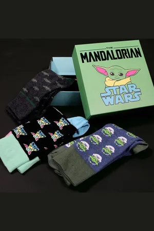 Disney Star Wars - The Mandalorian - Sokken in Kado Box - 3 paar 35-41