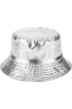 Merkloos Bucket hat - Vissershoedje - Zonnehoed - Dames - Heren - Glanzend - Reversible
