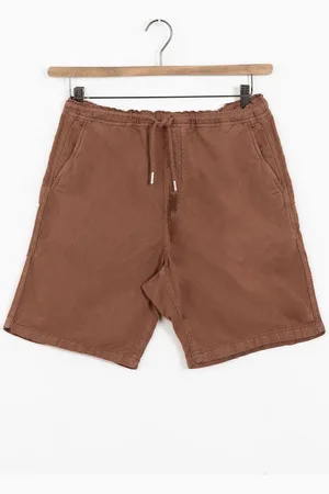 Sissy-Boy Donkerbruine shorts met aantrekkoord
